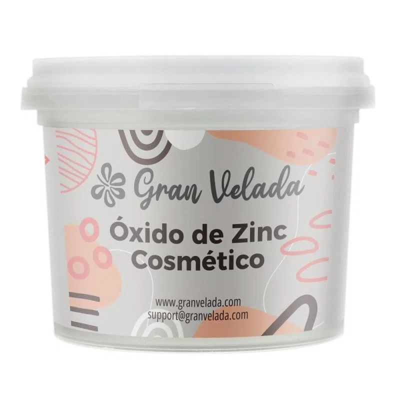 Gran Velada – Óxido de Zinc Cosmético USP 1000 cc | Zinc Oxide en Polvo | Oxido de Zinc Sin Nanopartículas para Crema, Maquillaje y Cosmética | Ingrediente Cosmético en Polvo Blanco de Alta Pureza
