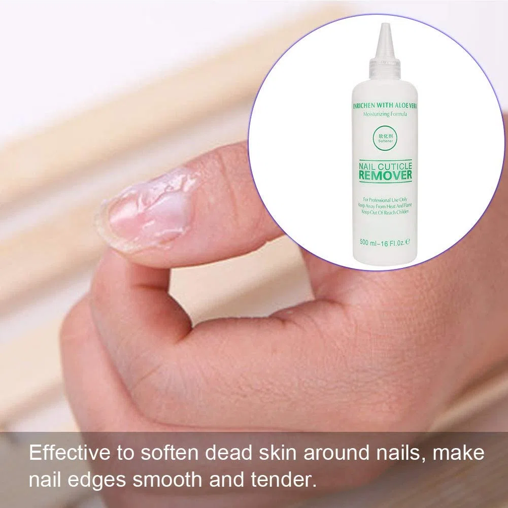 Suavizante de cutículas para uñas, herramienta de uñas suavizante para eliminar la manicura para eliminar la piel muerta