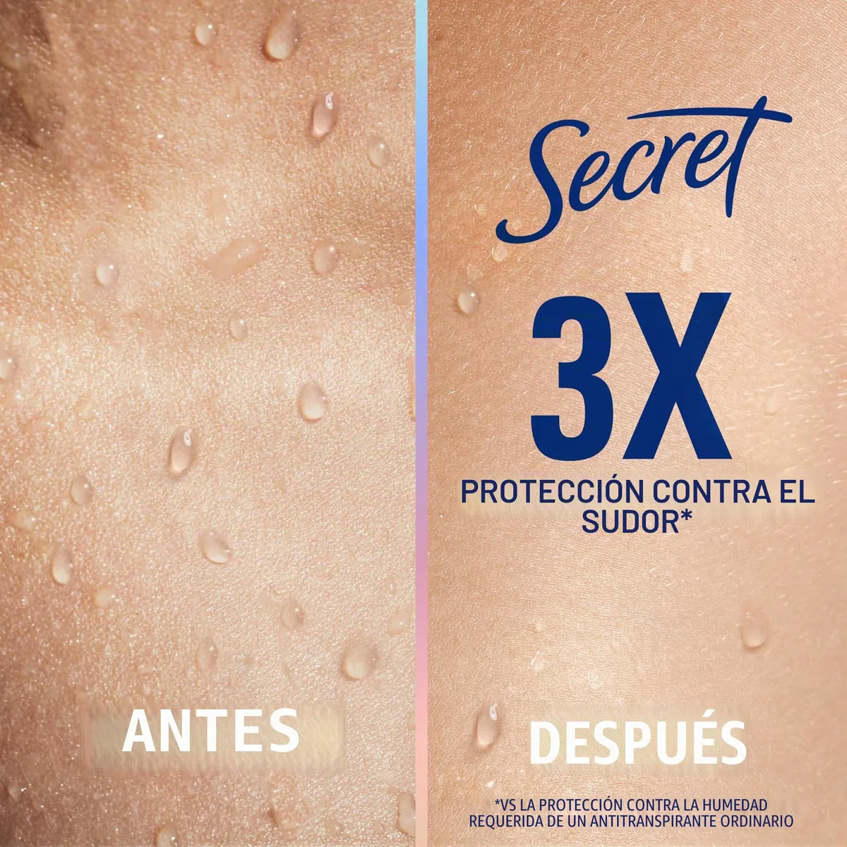 Secret Desodorante y antitranspirante de fuerza clínica para mujeres, sólido invisible, completamente limpio, 2.5 onzas